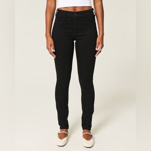 Hollister High-Rise Jean Leggings Black